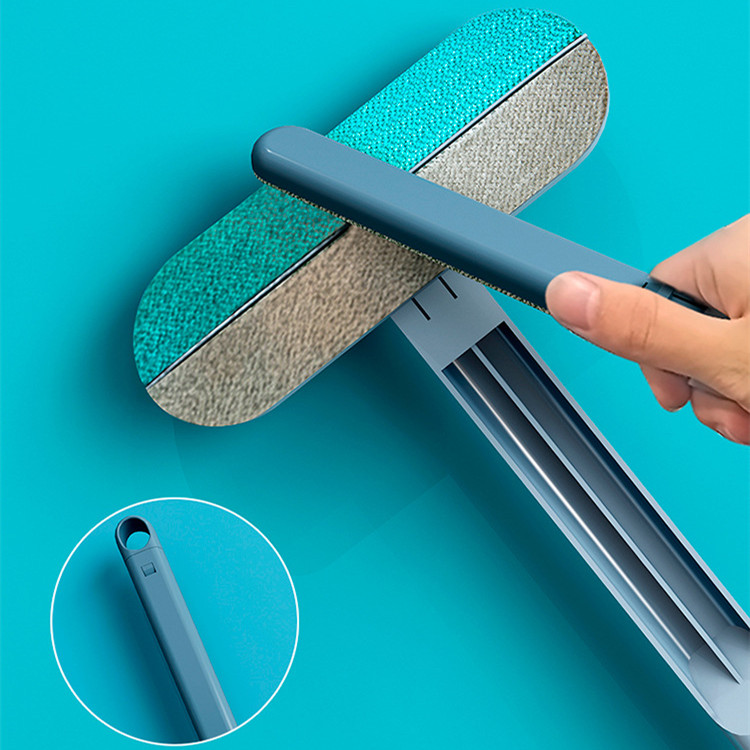 4-in-1 Pet Hair Remover Tool - Durable Multi-Surface Cleaning Brush