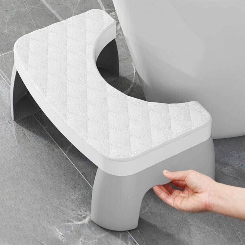 Compact Non-Slip Toilet Squat Stool for Improved Comfort and Stability