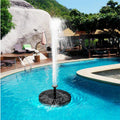 Solar-Powered Floating Fountain Pump for Garden Water Decor