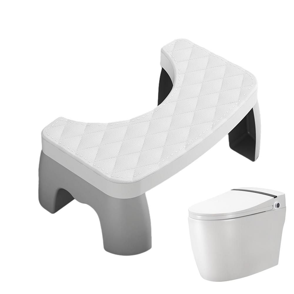 Compact Non-Slip Toilet Squat Stool for Improved Comfort and Stability
