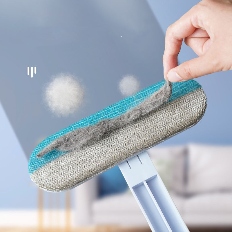 4-in-1 Pet Hair Remover Tool - Durable Multi-Surface Cleaning Brush