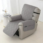 Waterproof Quilted Recliner Chair Slipcover for Home Furniture Protection