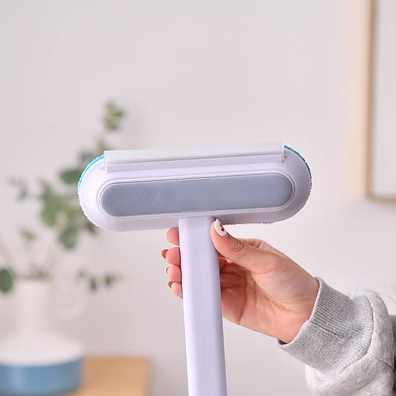 4-in-1 Pet Hair Remover Tool - Durable Multi-Surface Cleaning Brush