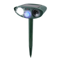 Ultrasonic Solar Rabbit Repeller with Flashing Light for Garden Protection