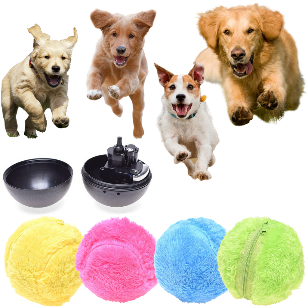 Active Rolling Ball Toy - Durable Plastic - Fun for Playtime - 4 Color Options