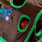 9-Hole Interactive Cat Toy with Tunnel Design for Engaging Playtime