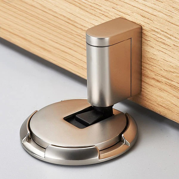 Adjustable Heavy Duty Door Stopper - Durable Rubber Design for Home Use