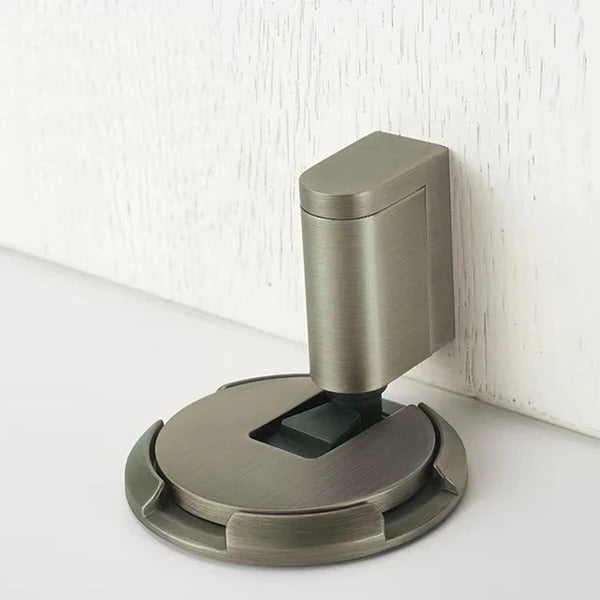 Adjustable Heavy Duty Door Stopper - Durable Rubber Design for Home Use
