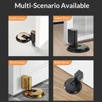 Adjustable Heavy Duty Door Stopper - Durable Rubber Design for Home Use