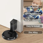 Adjustable Heavy Duty Door Stopper - Durable Rubber Design for Home Use