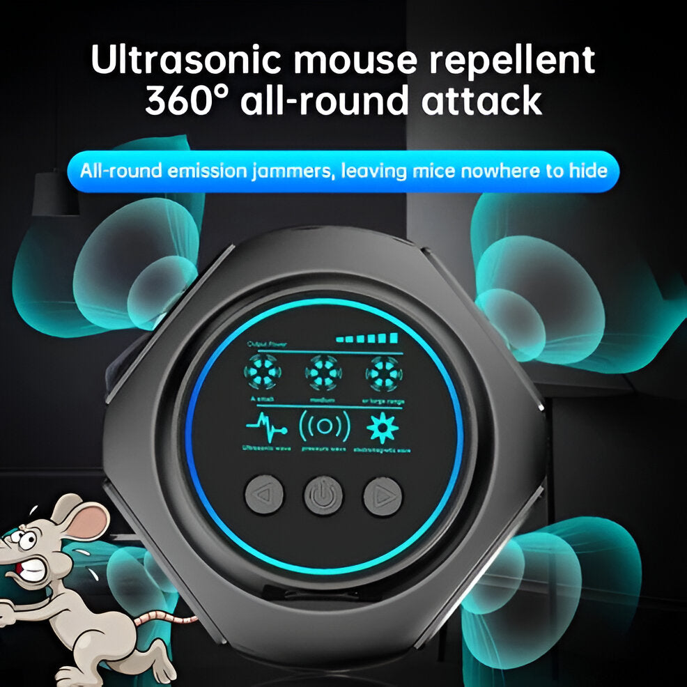 Ultrasonic Spider Repellent Device for Home and Outdoor Use