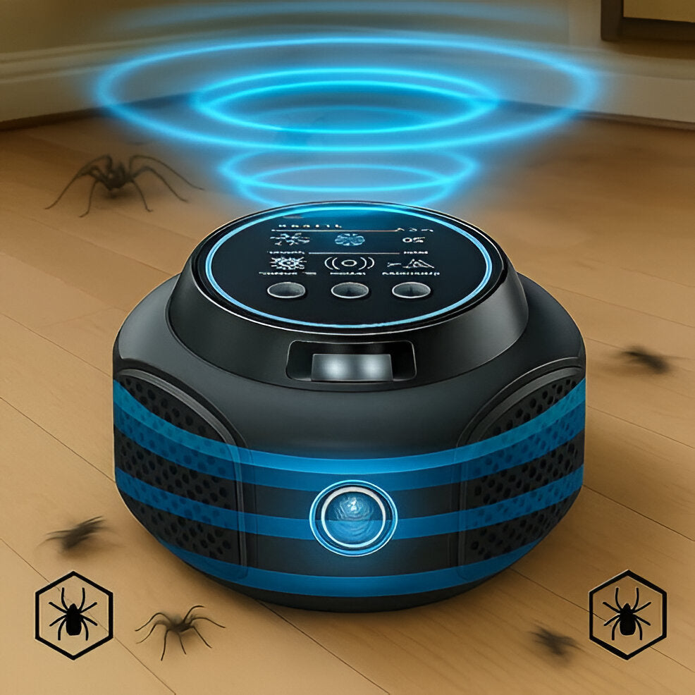 Ultrasonic Spider Repellent Device for Home and Outdoor Use