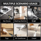 2500W High Pressure Steam Cleaner with Protective Gloves for Deep Cleaning