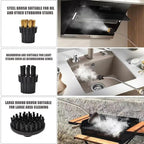 2500W High Pressure Steam Cleaner with Protective Gloves for Deep Cleaning