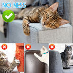 Cat Scratch Furniture Protector Pads - 8PC Anti-Scratch Couch Guards